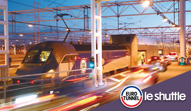 Competition Ended: Win 3 Free Flexiplus Return Crossings to France with Eurotunnel Le Shuttle*