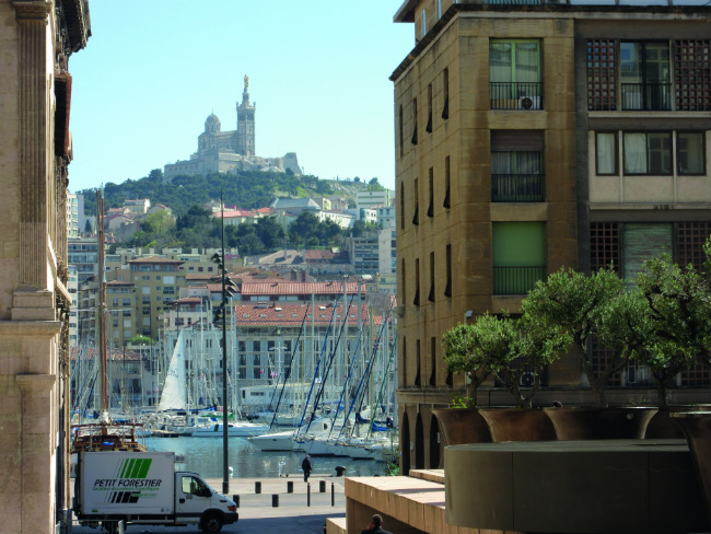 The old town of Marseille