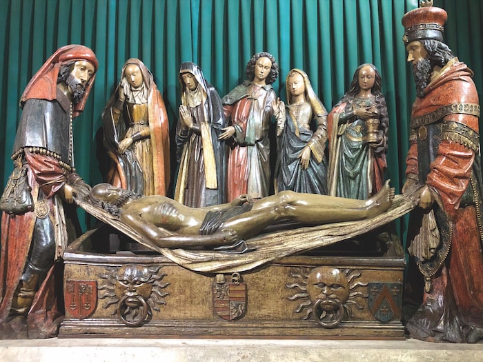 Burial of Christ in the Abbaye Saint-Pierre