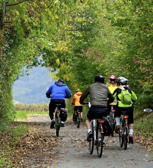 Group cycling in France