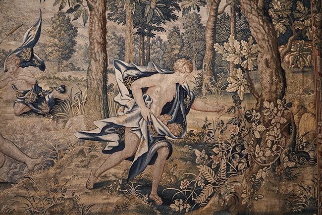These tapestries detailed the story of Psyche are the early 17th century.