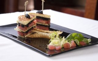 Petrossian Caviar Club Sandwich