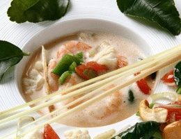 Prawn Soup with Lemongrass