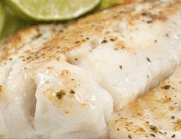 Monkfish Fillet with Blueberry Sauce