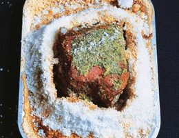 Rack of Pork with Ginger in a Salt Crust