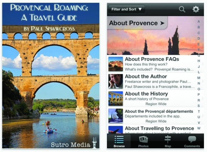 French Travel Apps by Paul Shawcross
