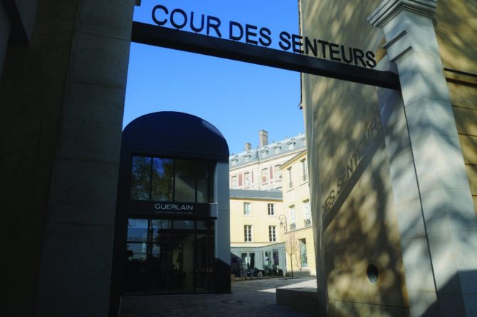 The Cour des Senteurs in Versailles