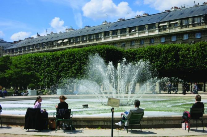 Parisian Walkways: Palais-Royal Gardens