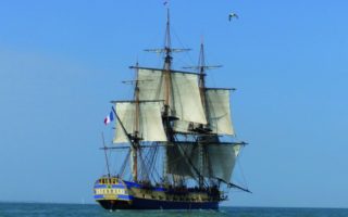 The Hermione: The Replica of Lafayette’s Famous Frigate Sets Sail