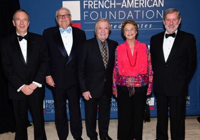 Sightings in NY: French-American Foundation Gala 2015