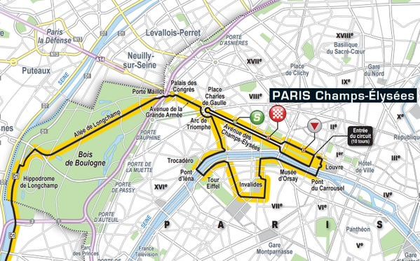 Watch the Tour de France Arrive in Paris
