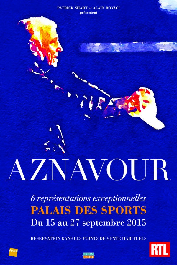 Charles Aznavour, “France’s Frank Sinatra,” at the Palais des Sports