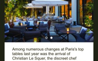 Seasonal Cities: Apps for Travel to Paris
