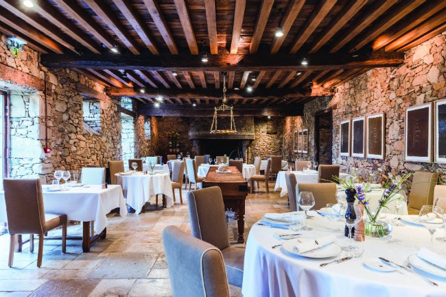 Dyades Restaurant at Domaine des Etangs, a New Chateau-Hotel