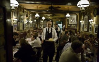 Sepia-Toned Paris Bistrots