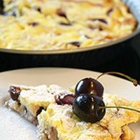 Cherry Flan