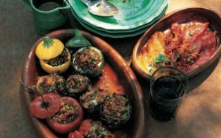 Stuffed Baby Vegetables