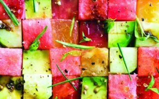 Tomato and Watermelon Salad