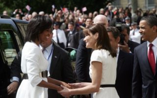 The Obamas Go to France