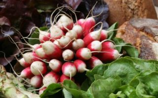 Cod Fillets with Red Radishes