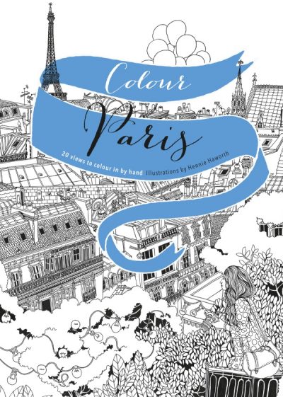 Win a copy of the adult colouring book ‘Colour Paris’
