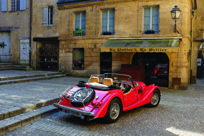 Classic Encounter: Southwest France Road Trip in a Morgan Sports Car