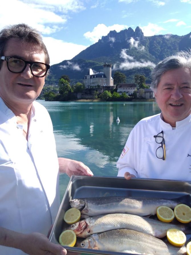 Join a Live Bastille Day Celebration Barbecue on Lake Annecy