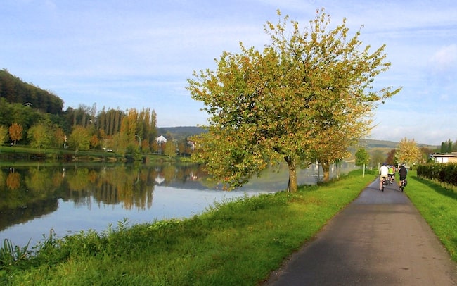 Germany, Luxembourg and France: Cycling and Barging on the Moselle River