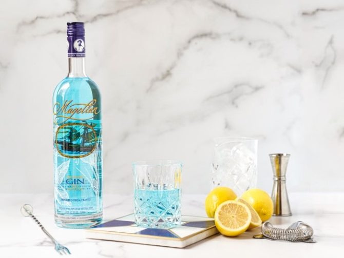 Magellan Gin: The Original Blue Gin, Handcrafted in France