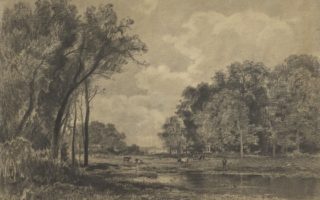 Now at The Getty: The Romance of Black in 19th Century French Drawings