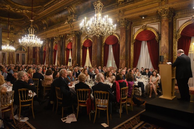 The American Library in Paris Gala Hosts Salman Rushdie