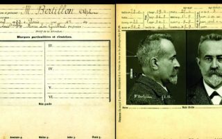 In the Criminal-Catching Footsteps of Alphonse Bertillon