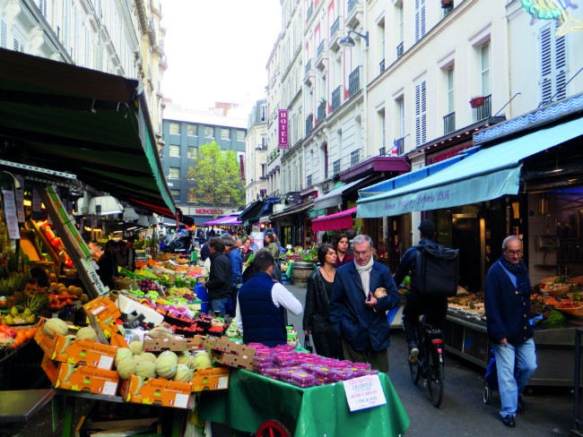 Parisian Walkways: Rue Poncelet and its Fine Open-Air Market