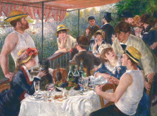 Renoir and Friends: Luncheon of the Boating Party at the Phillips Collection, Washington D.C.