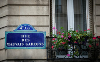 Read the Signs: Rue des Mauvais Garçons in Paris