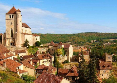 Saint-Cirq Lapopie, One of the Most Beautiful Villages in France