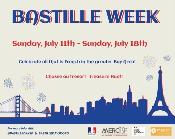 Bastille Day Becomes Bastille Week in the San Francisco Bay Area