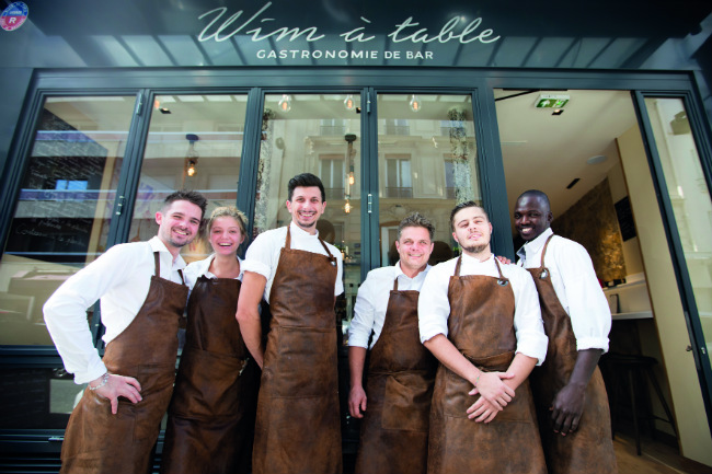 Paris Restaurants: Wim à Table in the Batignolles District