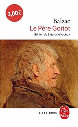 Books: Le Père Goriot by Honoré De Balzac