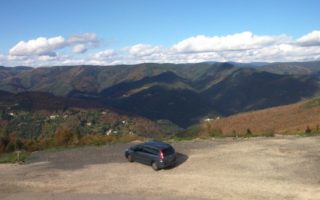 Driving to the Corniche des Cévennes