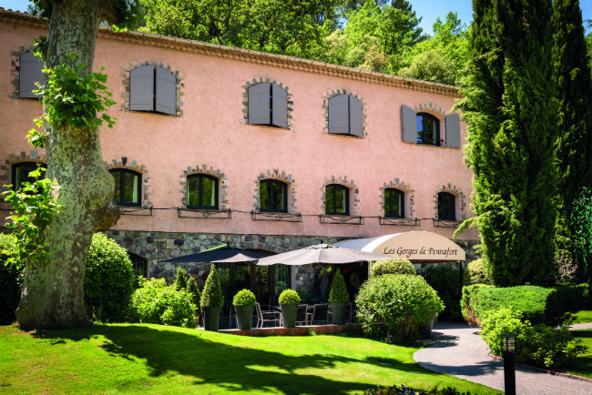 Restaurants in Provence: L’Hostellerie Les Gorges de Pennafort, Callas