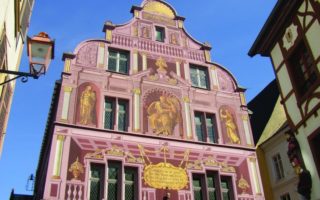 City cycling in Mulhouse, Alsace