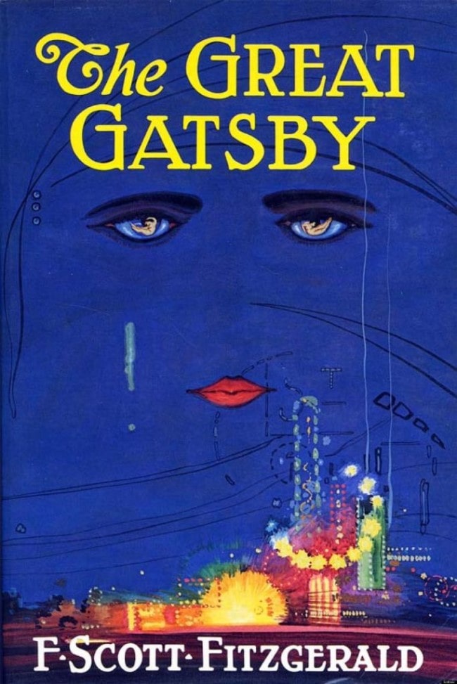 Paperback cover of The Great Gatsby: The Original 1925 Edition (F. Scott Fitzgerald Classics)