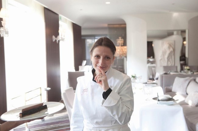 Portrait of Anne-Sophie Pic, the most decorated female chef in France