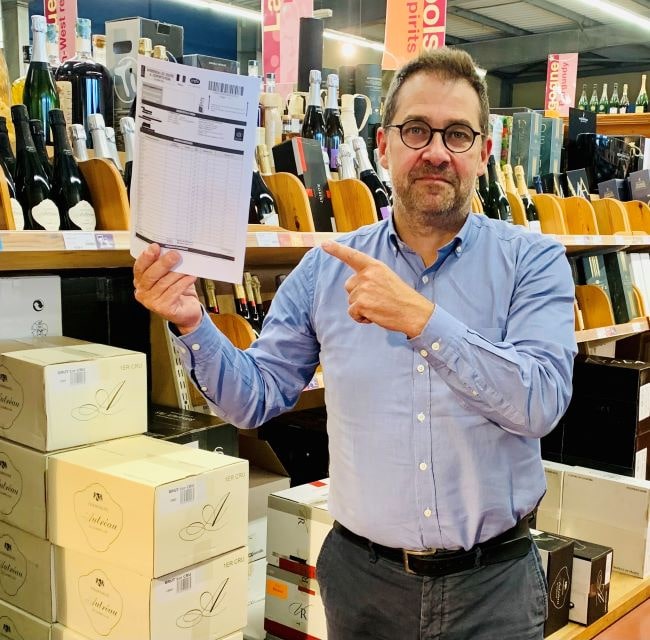 Calais Vins Jerome eager to help customers