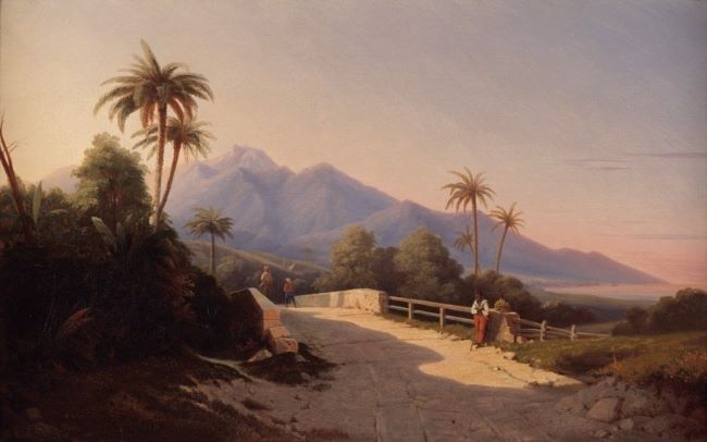 Emile Goury's 	 View of Basse-terre, Guadeloupe, Public Domain