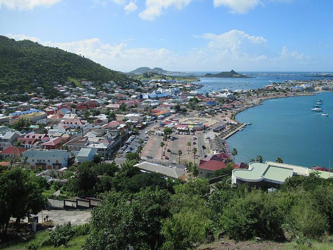 Marigot is a cosmopolitan little town on the French side of St Martin