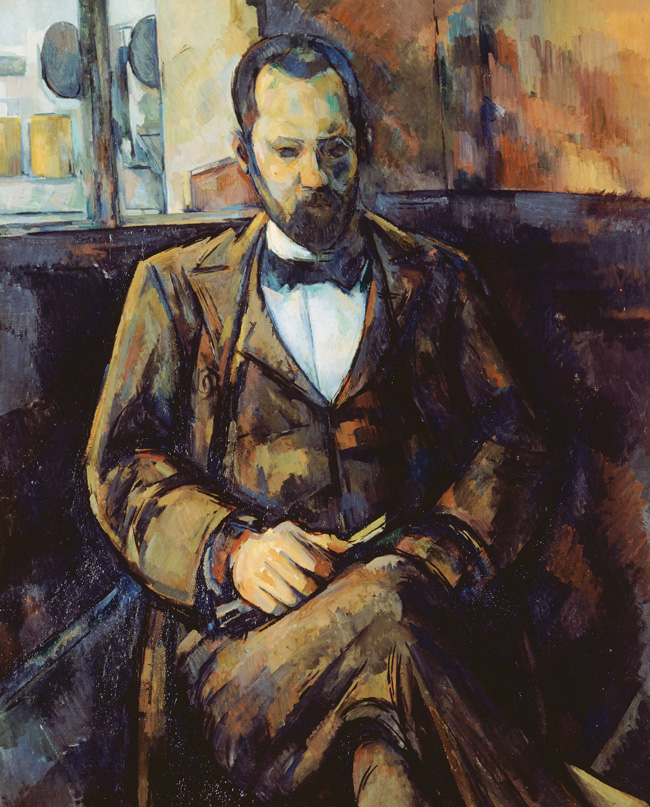 Portrait of Vollard by Cezanne