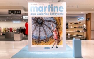 Martine Visits Galeries Lafayette