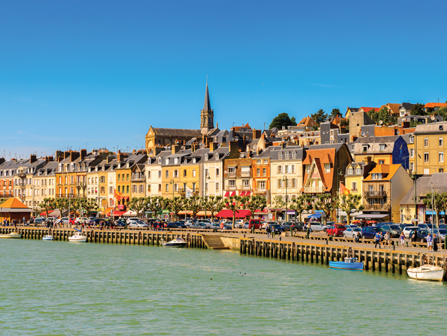 The holiday resort of Trouville